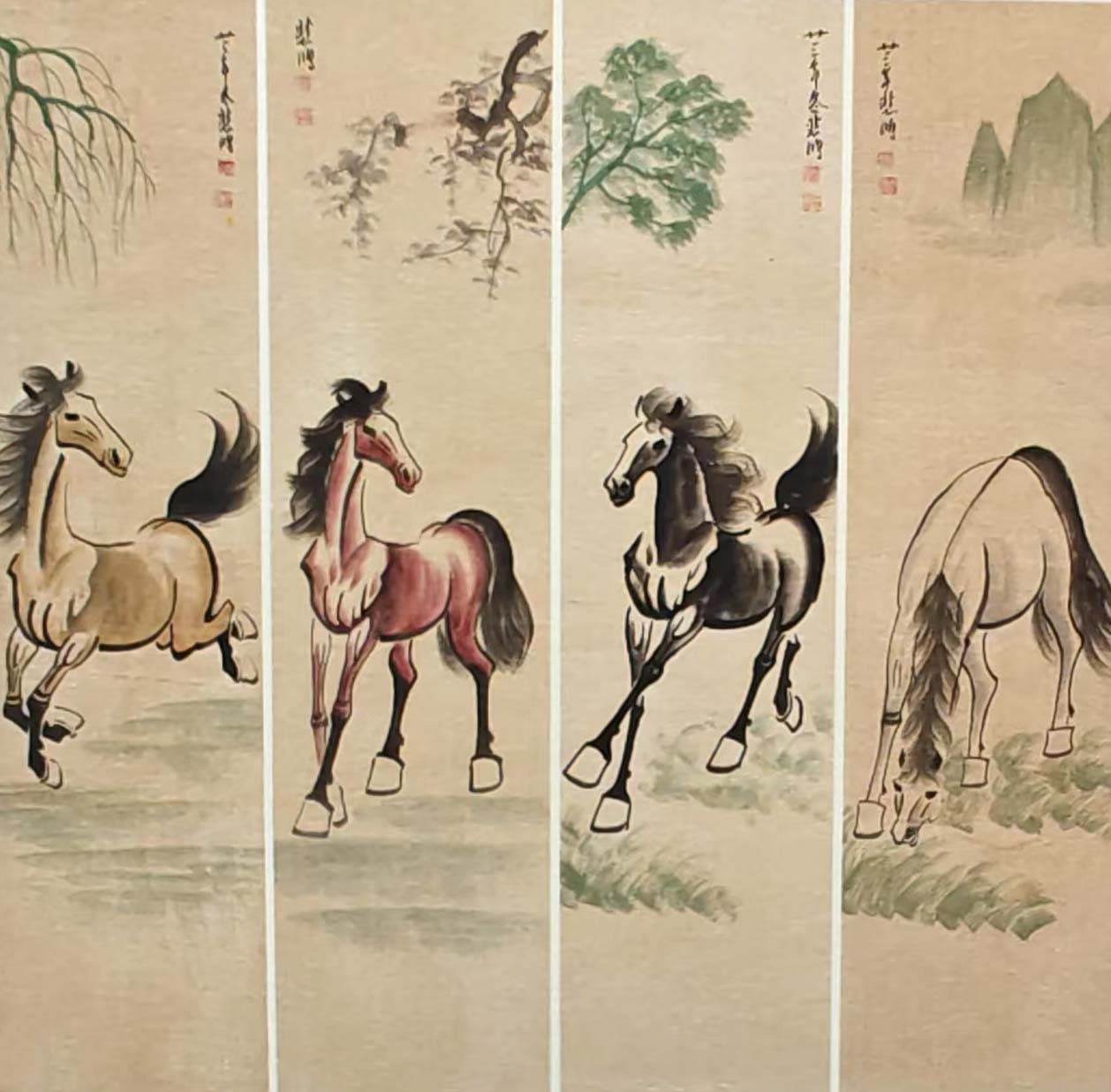 徐悲鸿马四条-艺术品财富交易中心